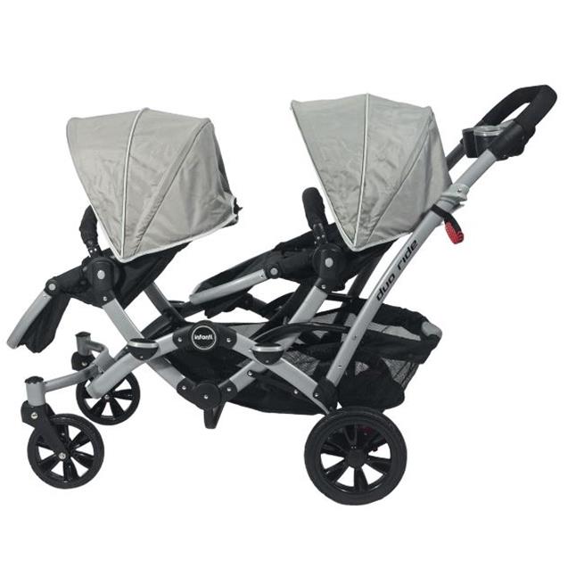 Cochecito Infanti Duo Ride Negro Y Gris (3402)