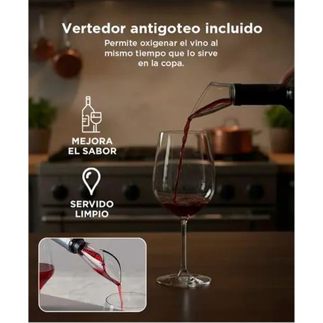 Sacacorchos Automático Gadnic A Pilas C/Accesorios (V8094)