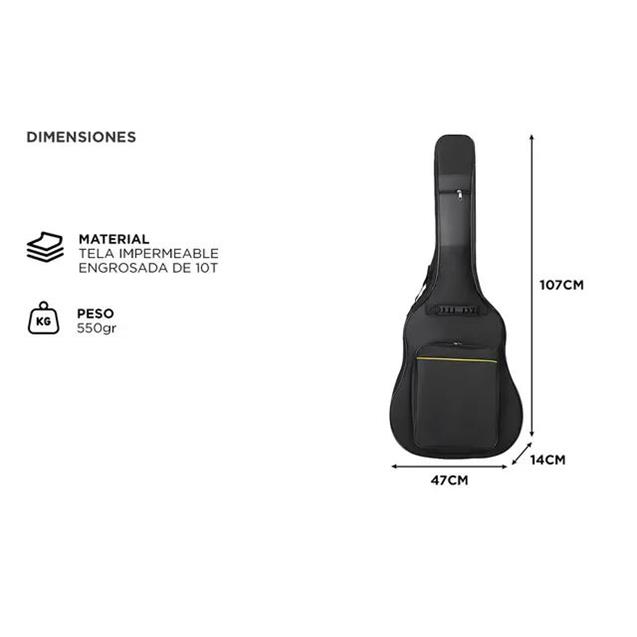 Funda Guitarra Gadnic Impermeable (FUNGUI02)