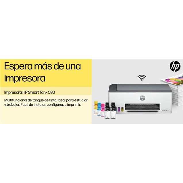 Impresora Hp Multifunción Smart Tank 580