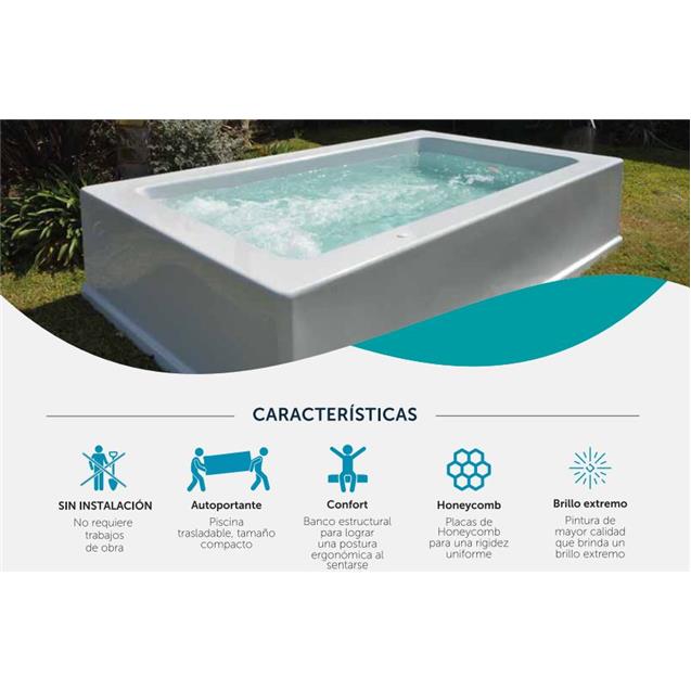 Mini Piscina Nova Elite 420 St Beige