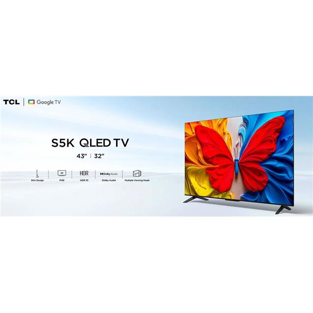 Smart Tv TCL Google Tv 43" Qled (43S5K-F)