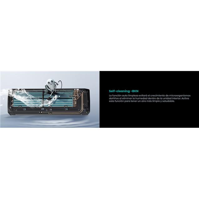 Split Hisense 4700 F/C Inverter Black (AS18UR4SXS)