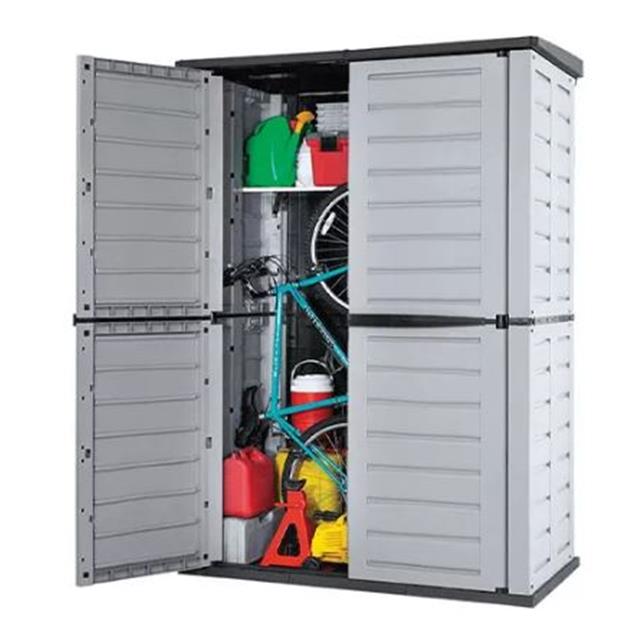 Depósito De Jardín Rimax Plástico Alto 2 Puertas (21291)