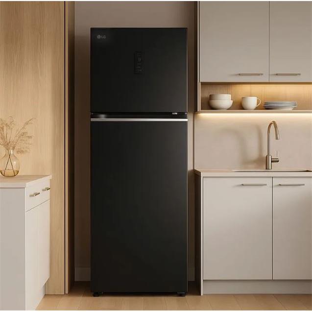 Heladera Lg 395 Lts Door Cooling Inverter Black (VT40MPM)