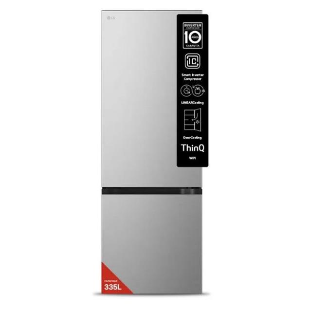 Heladera LG Doorcooling+ 335 Lts Inox (VB33BPY)