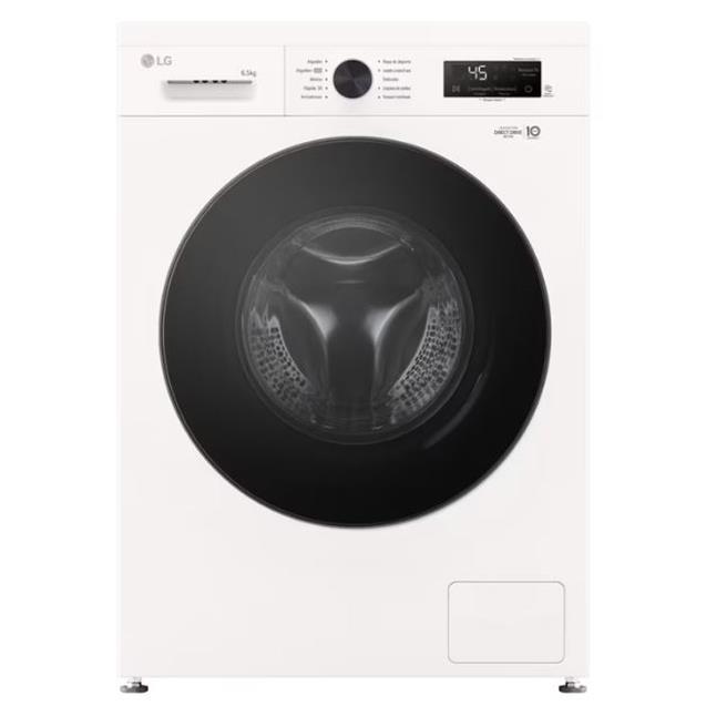 Lavarropas LG 6.5 Kg. 1200 Rpm Inverter Direct Drive Blanco (WM65G)
