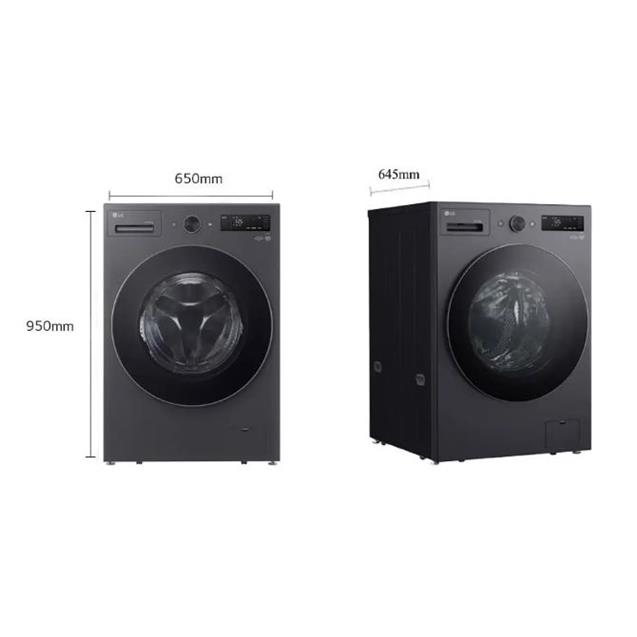 Lavasecarropas LG Inverter Direct Drive 15/8kg Gris (WD15EGNTSPG)