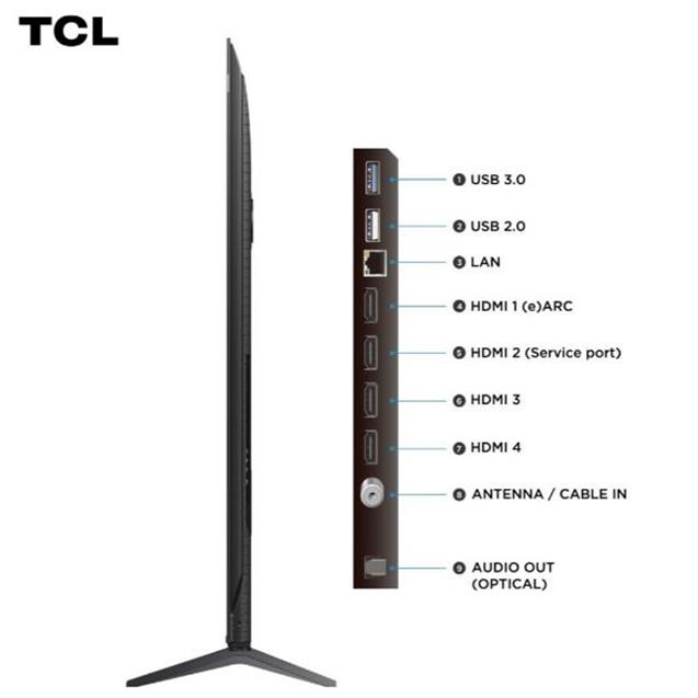 SmartTv  Tcl Qled 85" Uhd Google Tv-Rv (85P8K)