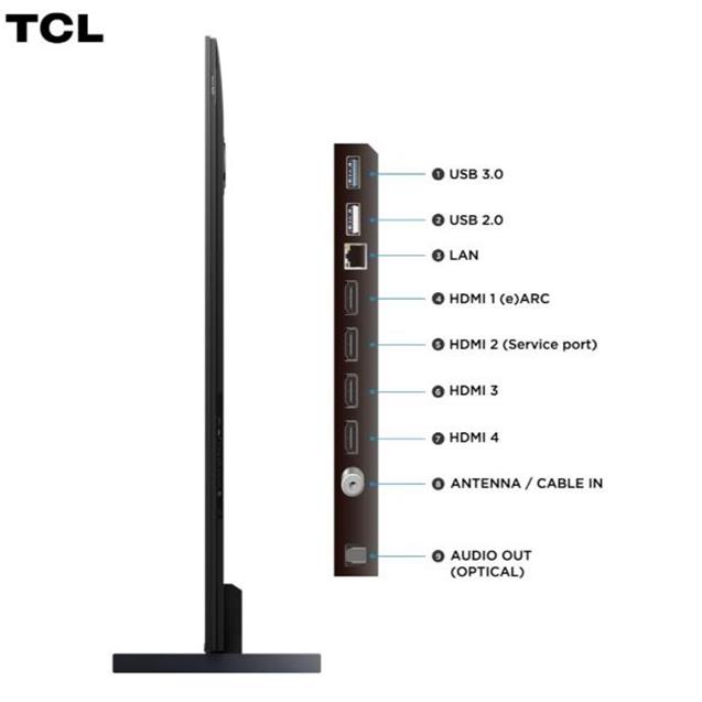 Smart Tv Tcl Qled 98 "Uhd Google Tv-Rv (98P8K)