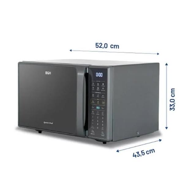 Microondas BGH 28 lts Digital ECO (B228DS20I)