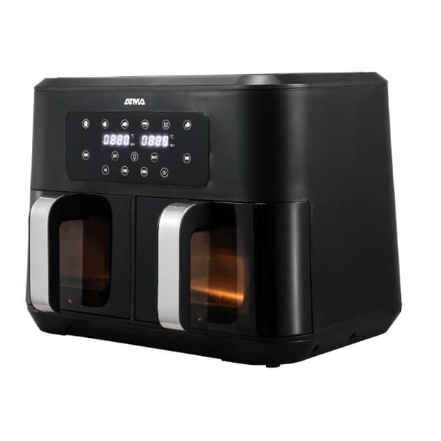 Freidora Atma Doble Canasta Negra (FRD248AP)