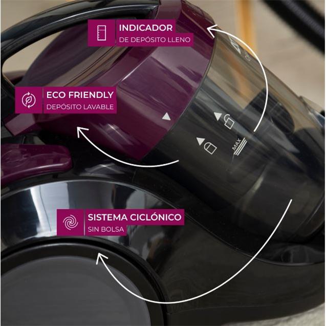 Aspiradora Atma 1300w Ciclónica (AS8920PI)