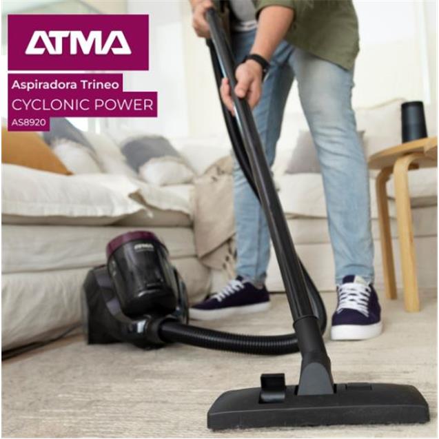 Aspiradora Atma 1300w Ciclónica (AS8920PI)