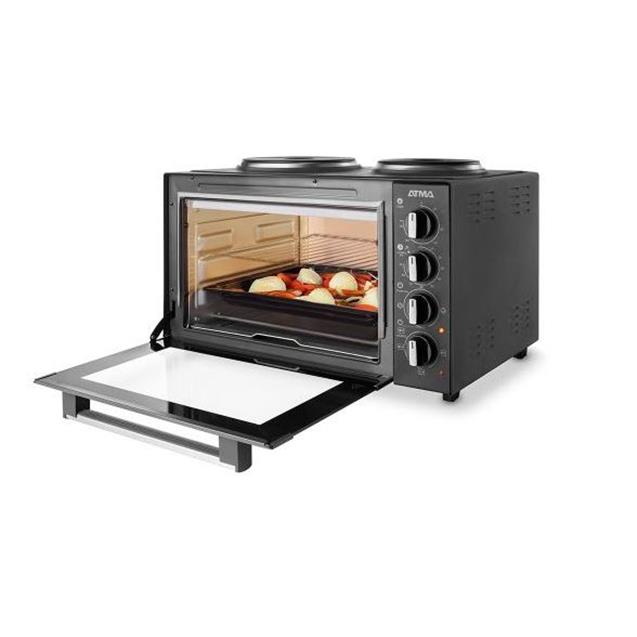 Horno Eléctrico c/ Anafe Atma 30 Lts (HGAB3024PI)