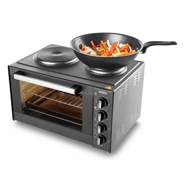 Horno Eléctrico c/ Anafe Atma 30 Lts (HGAB3024PI)