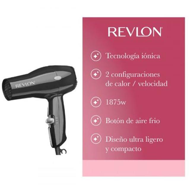Secador Revlon Essentials Negro (RVDR5260BLA2AV1)
