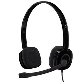 Auricular Logitech C/Micrófono 3.5 Black (H151)
