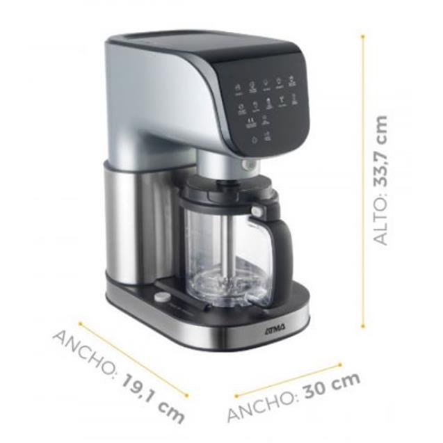 Máquina De Helado Atma 10 Programas Inox (ICMAT1010N)