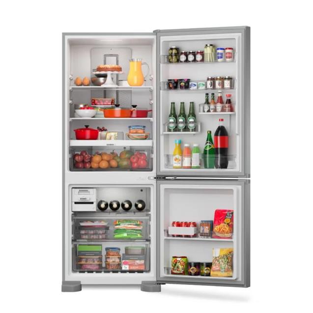 Heladera Whirlpool 449lts Inverter No Frost Platinum (WRE57CK)