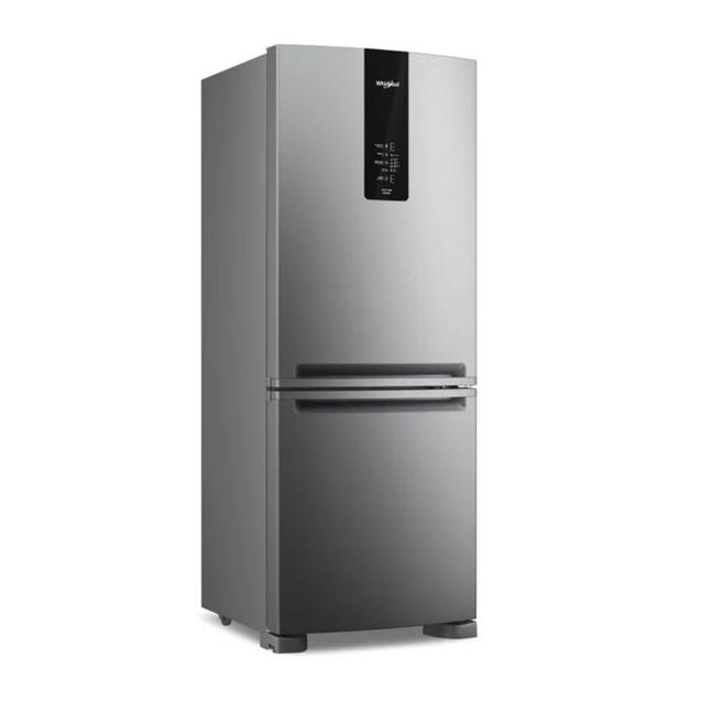Heladera Whirlpool 449lts Inverter No Frost Platinum (WRE57CK)