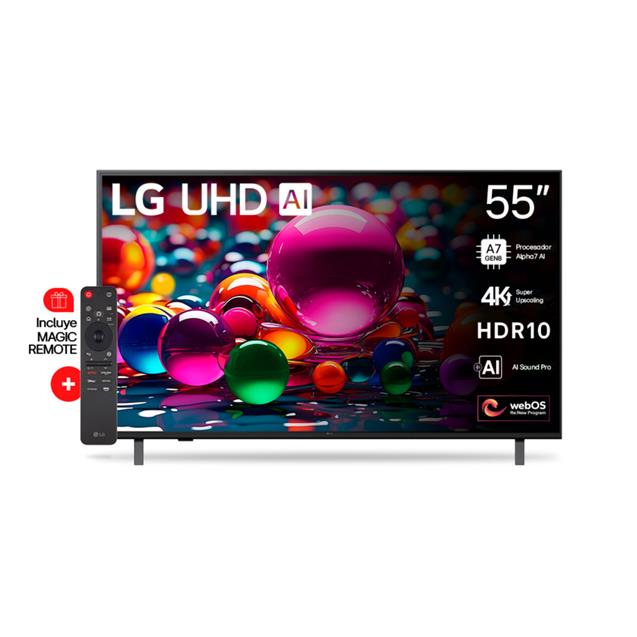 Smart Tv Lg 55" Led 4k AI Thinq (55UA8050PSA)