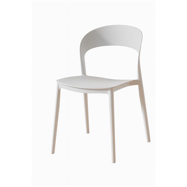 Silla Ego Design Polipropileno Blanco (251812542)