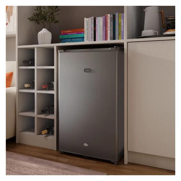 Heladera Gafa Minibar C/Freezer  90 Lts Plateada (HGFM90P)