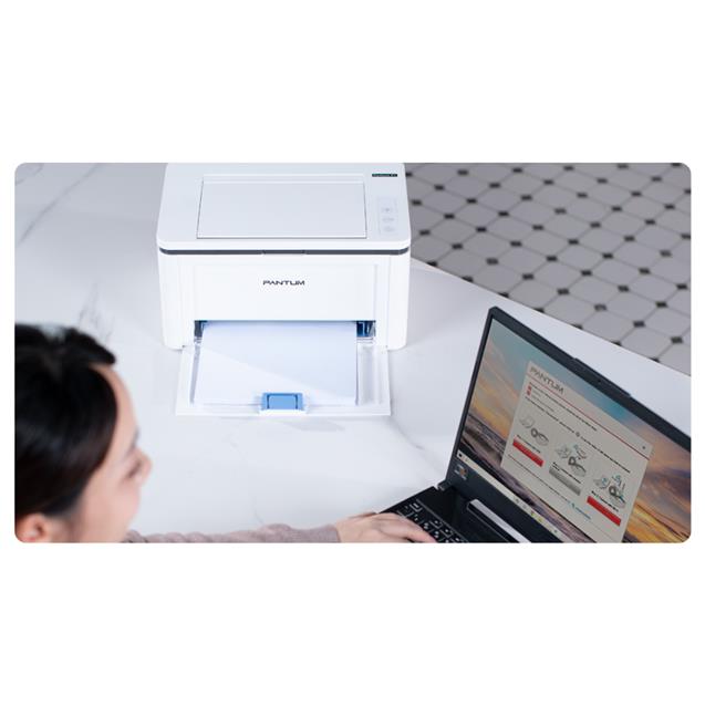 Impresora Pantum Laser Wifi Monocromática. Blanca (BP2300W)