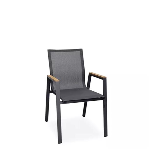 Juego De Jardín Utile 9 Piezas Aluminio Y Madera Apolo (21713)