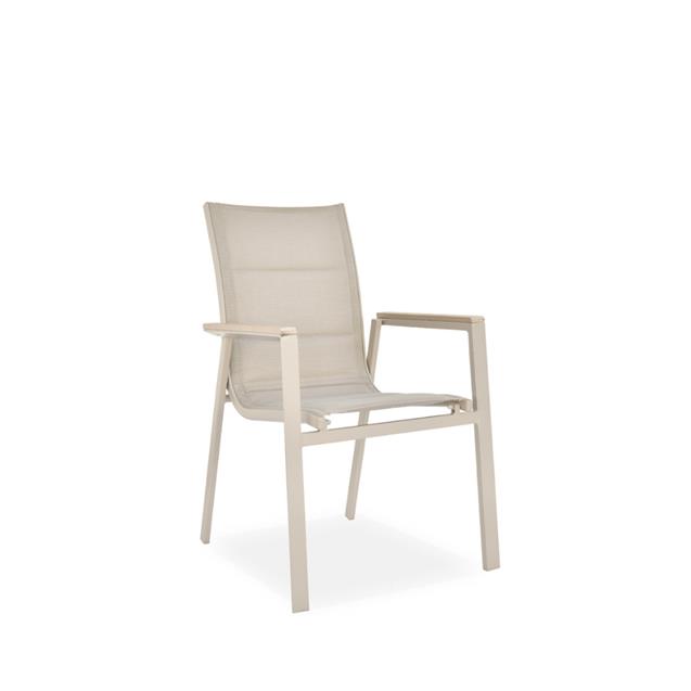 Juego De Jardín Utile 7 Piezas Aluminio Y Madera Perseo (21705)