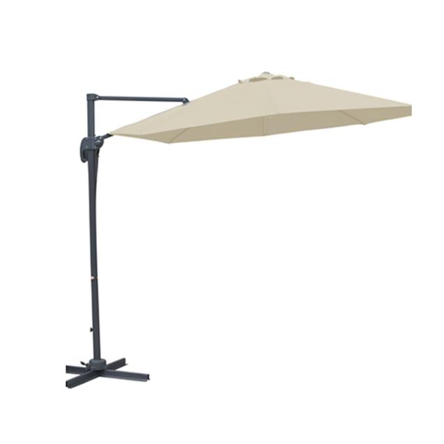 Sombrilla Parasol Utile Lateral 3 Mt Caño Y Base Hierro (GB 1884 BEIGE)