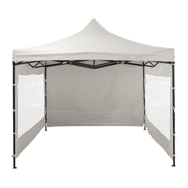 Gazebo Utile 3x3 Mts Plegable C/Paredes Poliester Oxford 800d Blanco (UT1206BP 16893)