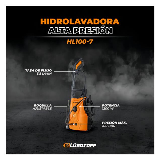 Hidrolavadora Lusqtoff 70 Bar (HL100-7)