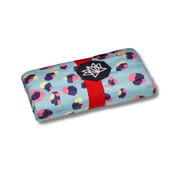 Toallón Origami Microfibra Talle L (80 X 160) Estampado Miami Leopard