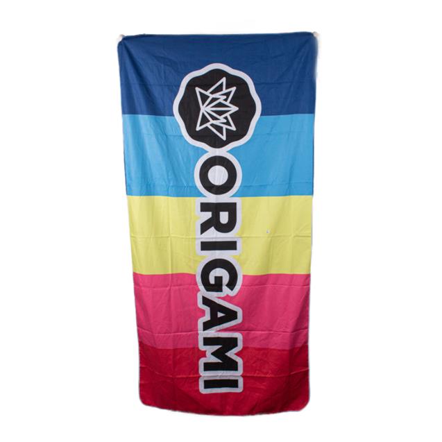 Toallón Origami Microfibra Talle L (80 X 160) Estampado Brandeate