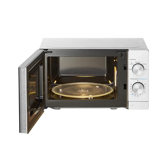 Microondas Midea 20 Lts Mecánico Blanco (MWMN120WAR1)