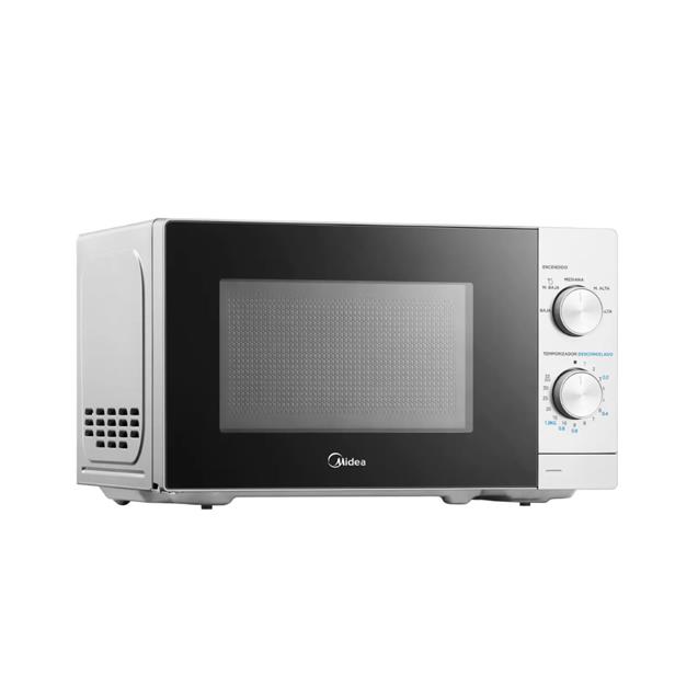 Microondas Midea 20 Lts Mecánico Blanco (MWMN120WAR1)