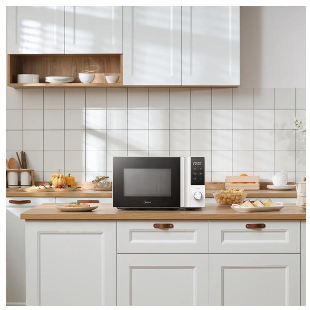 Microondas Midea 20 Lts Digital Blanco (MWDN120WAR1)