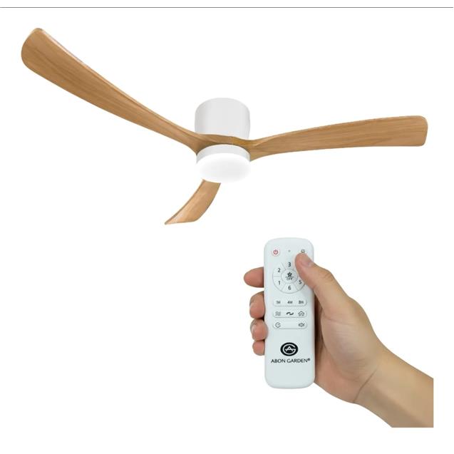 Ventilador De Techo Abon Garden Agz 48 200 Blanco Os Linea Zentra