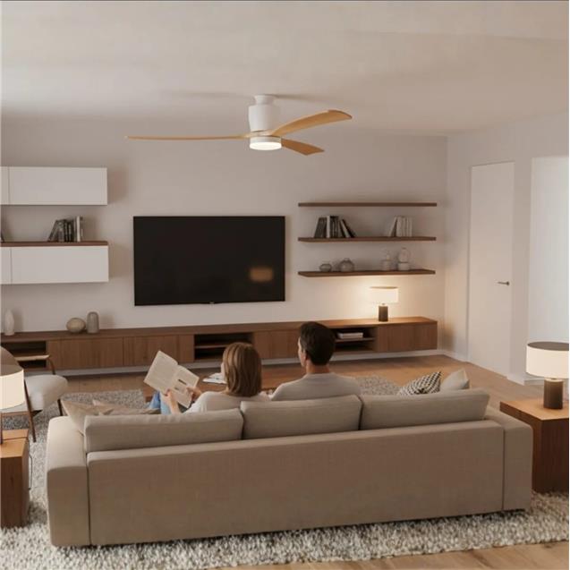 Ventilador De Techo Abon Garden Agz 48 200 Blanco Os Linea Zentra