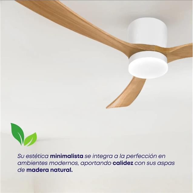 Ventilador De Techo Abon Garden Agz 48 200 Blanco Os Linea Zentra