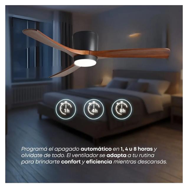 Ventilador De Techo Abon Garden Linea Zentra (AGZ 48 200 NE OS)