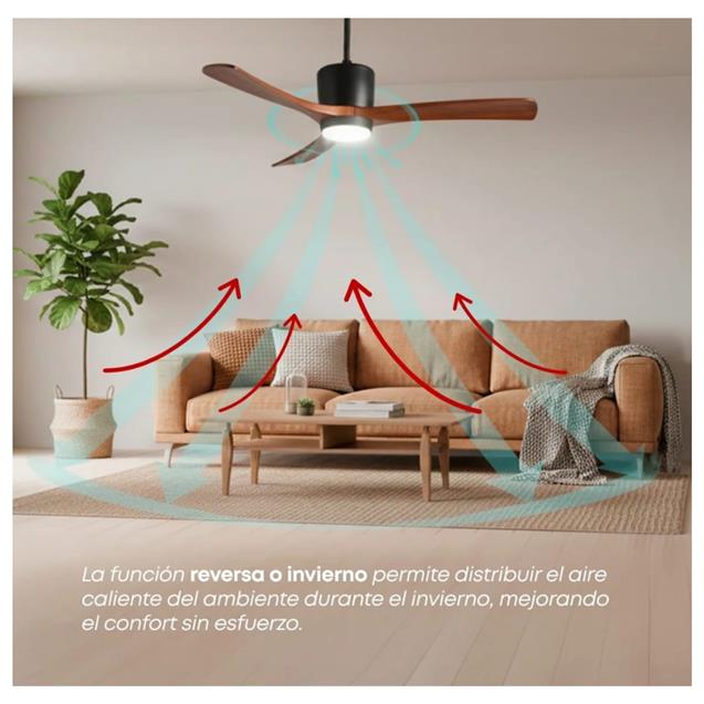 Ventilador De Techo Abon Garden Linea Zentra (AGZ 48 200 NE OS)