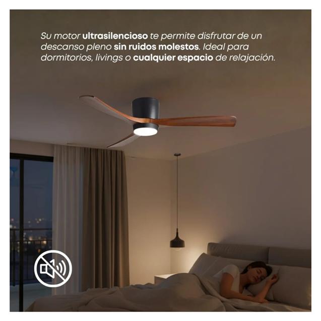 Ventilador De Techo Abon Garden Linea Zentra (AGZ 48 200 NE OS)