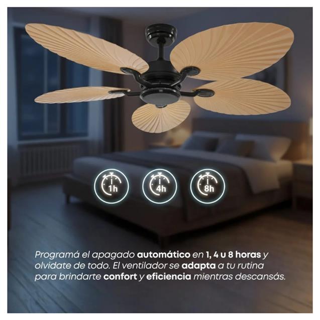 Ventilador De Techo Abon Garden Linea Zentra (AGZ 52 400 - NE CL)