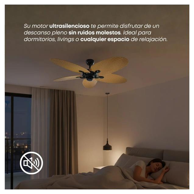 Ventilador De Techo Abon Garden Línea Zentra (AGZ 52 400 - NE OS)