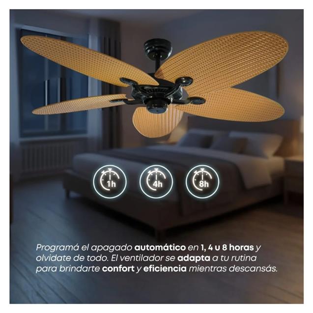 Ventilador De Techo Abon Garden Línea Zentra (AGZ 52 400 - NE OS)