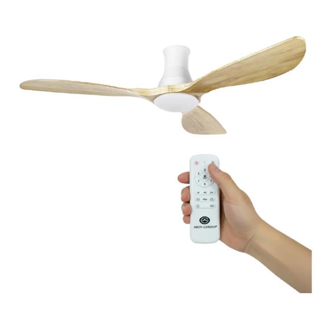 Ventilador De Techo Abon Garden Línea Zentra (AGZ 54 220 - BL CL)