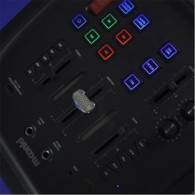 Torre De Sonido Moonki Sound Mw-T280 - 2x8" - 2700w/180w